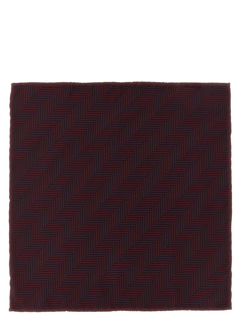 Chevron pocket clutch