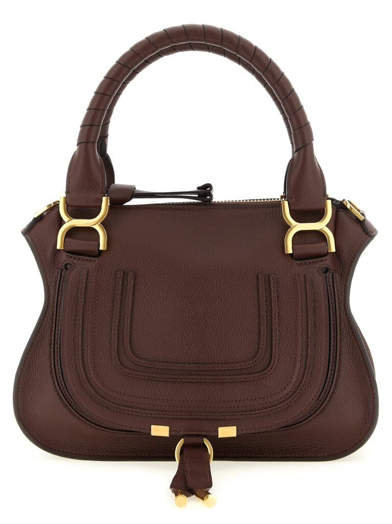 Marcie' bag with saddle stitching