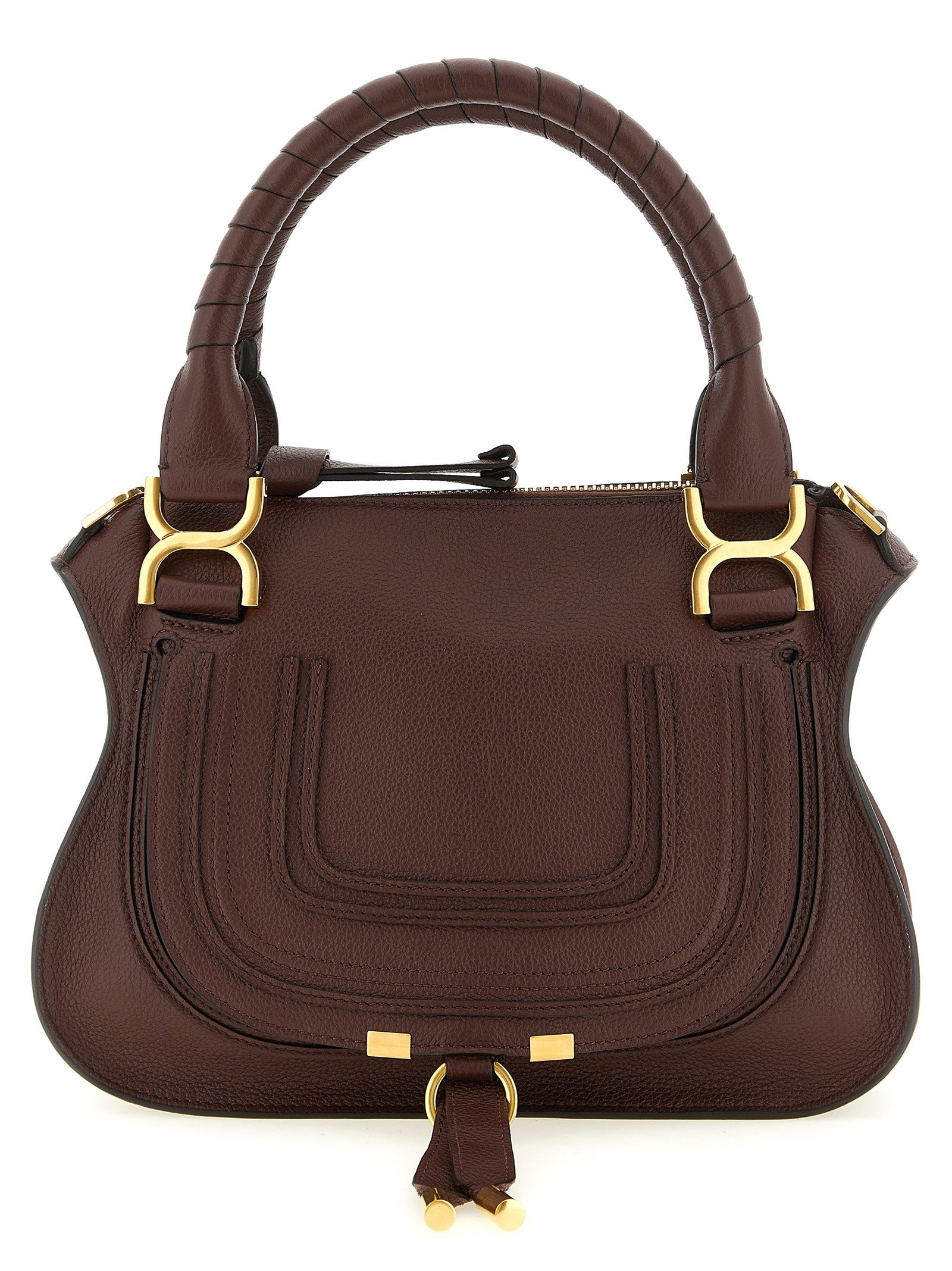 Marcie' bag with saddle stitching