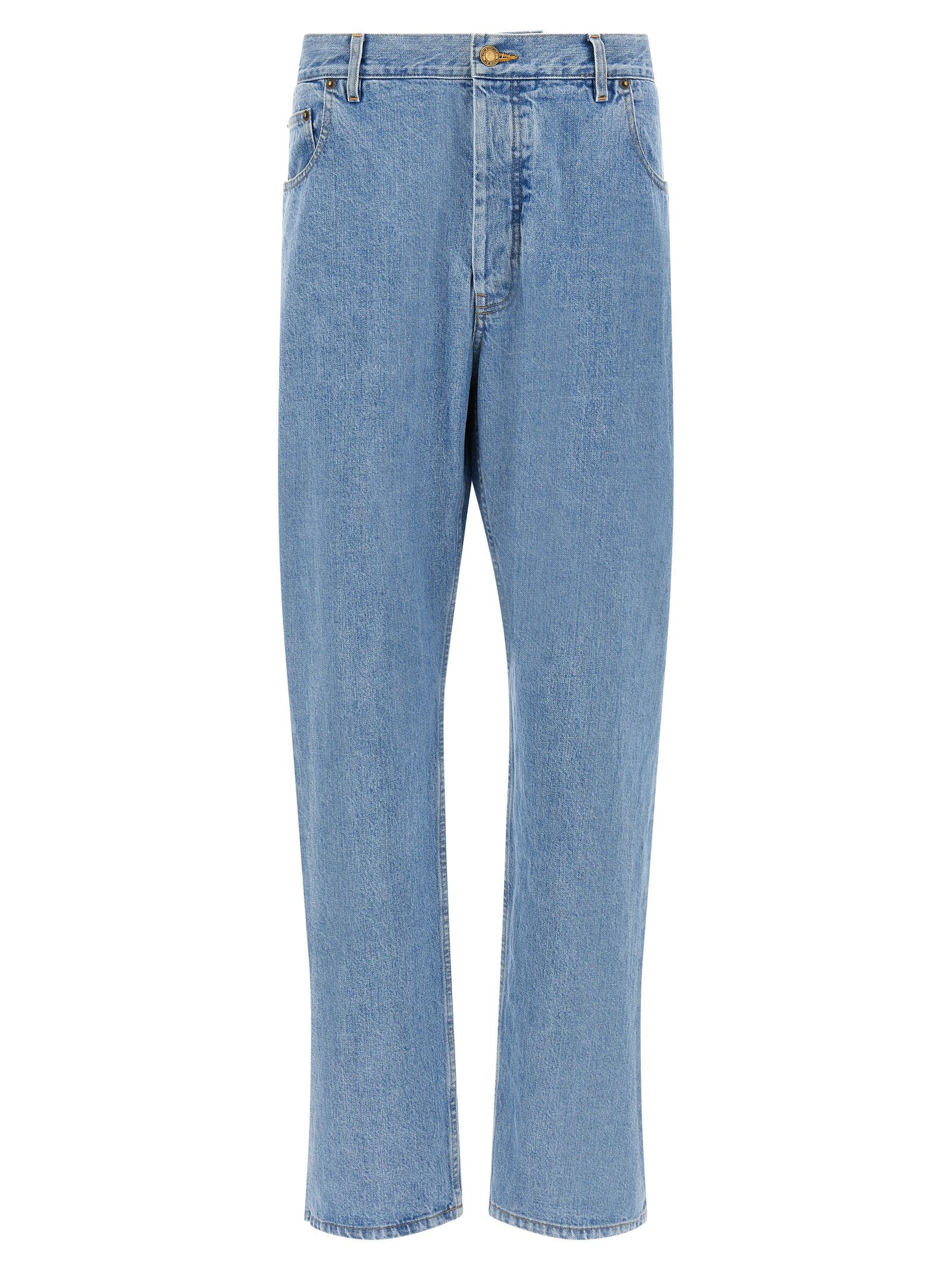 Back martingale jeans