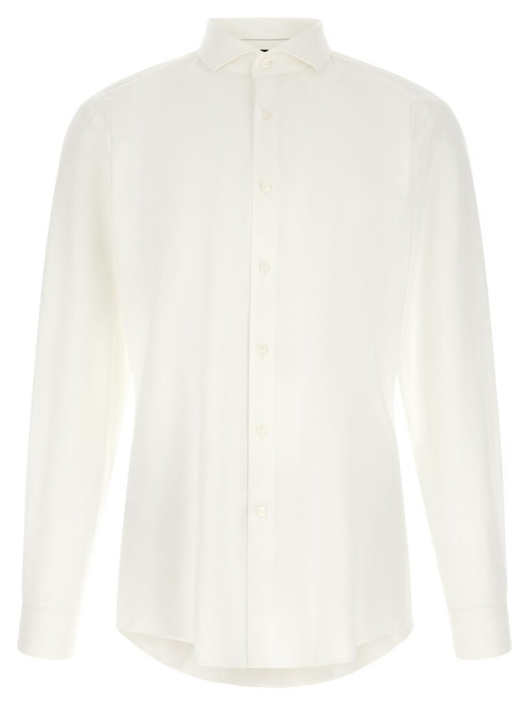 Stretch cotton shirt