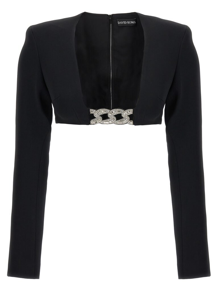 Top '3D Crystsal Chain and Square Neck