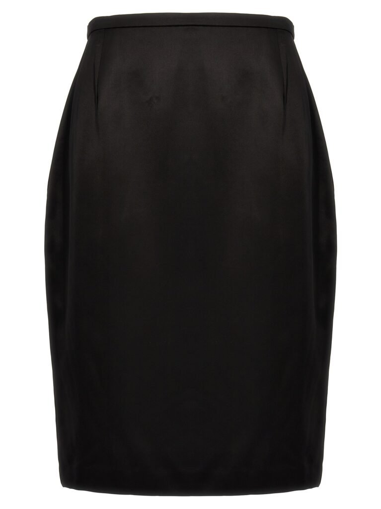 Satin skirt