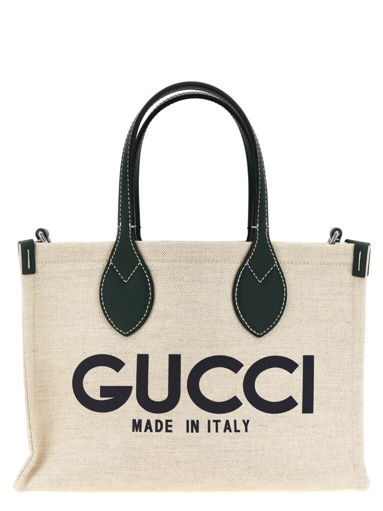 Mini logo shopping bag