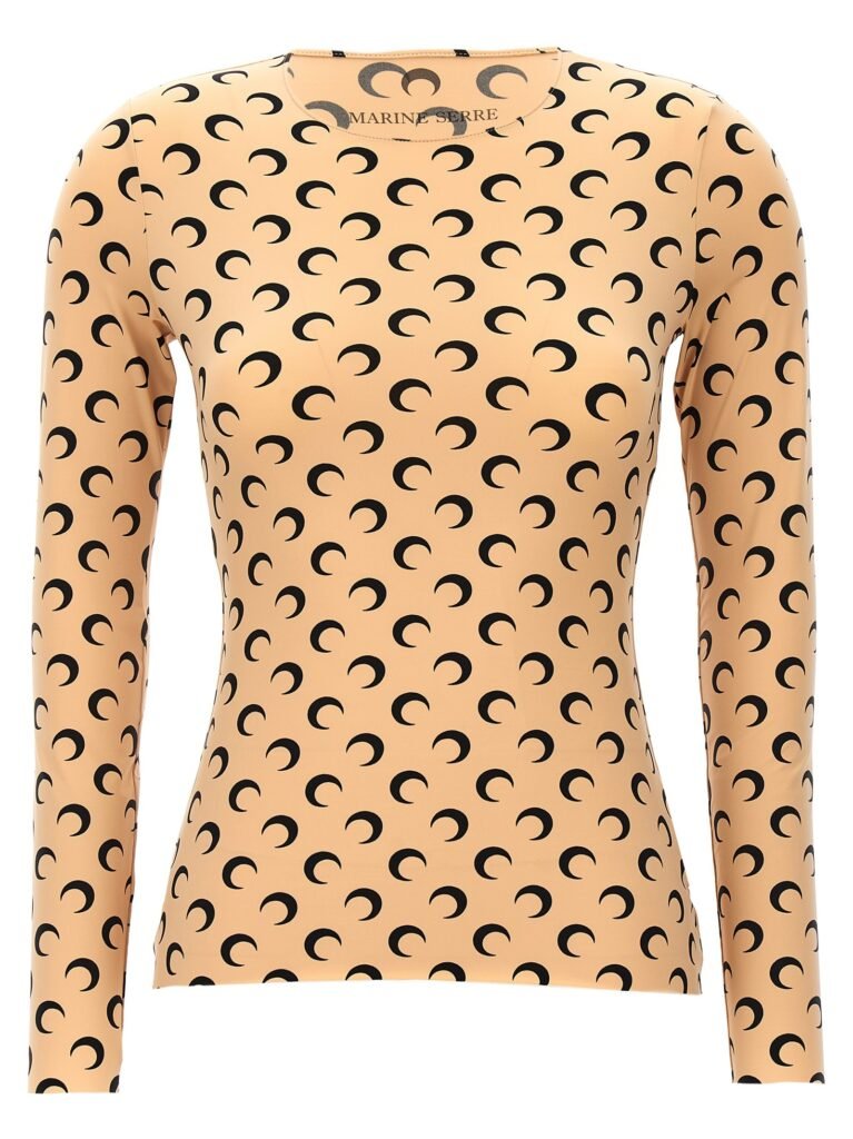Moon Printed Jersey' top