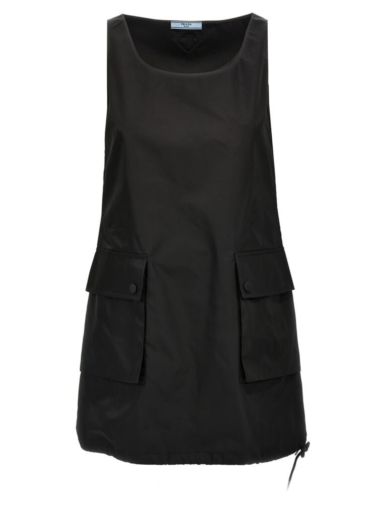 Re-Nylon mini dress