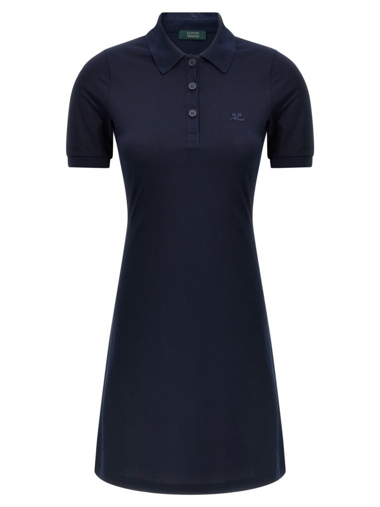 Piqu polo dress