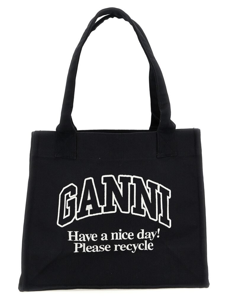 Large Easy Shopper Contrasted Logo' shopping bag
