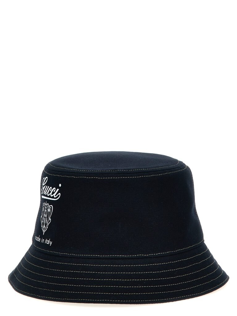 Gucci coat of arms bucket hat