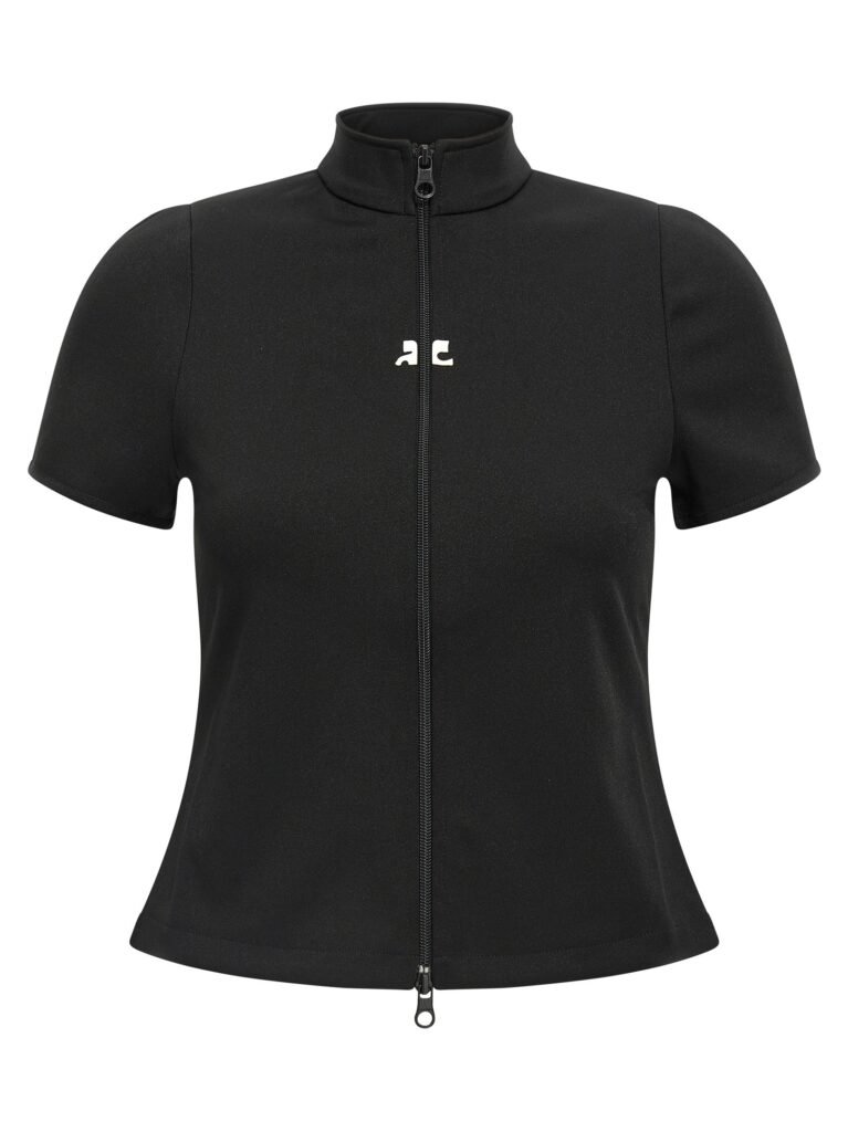 Interlock Zipped' top