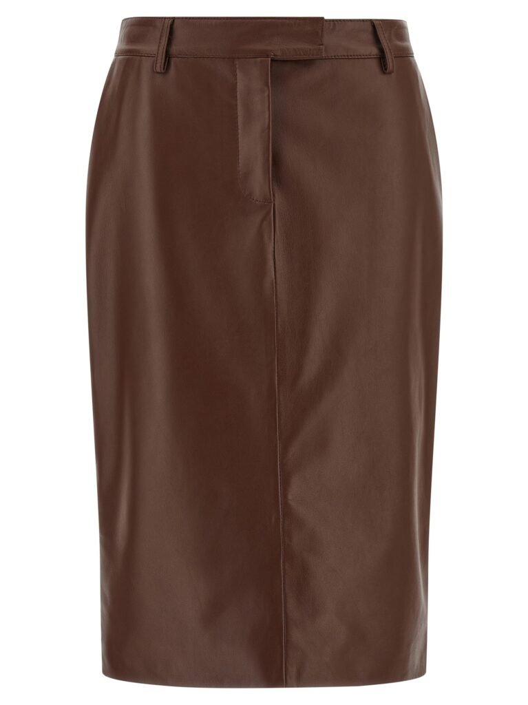 Leather skirt