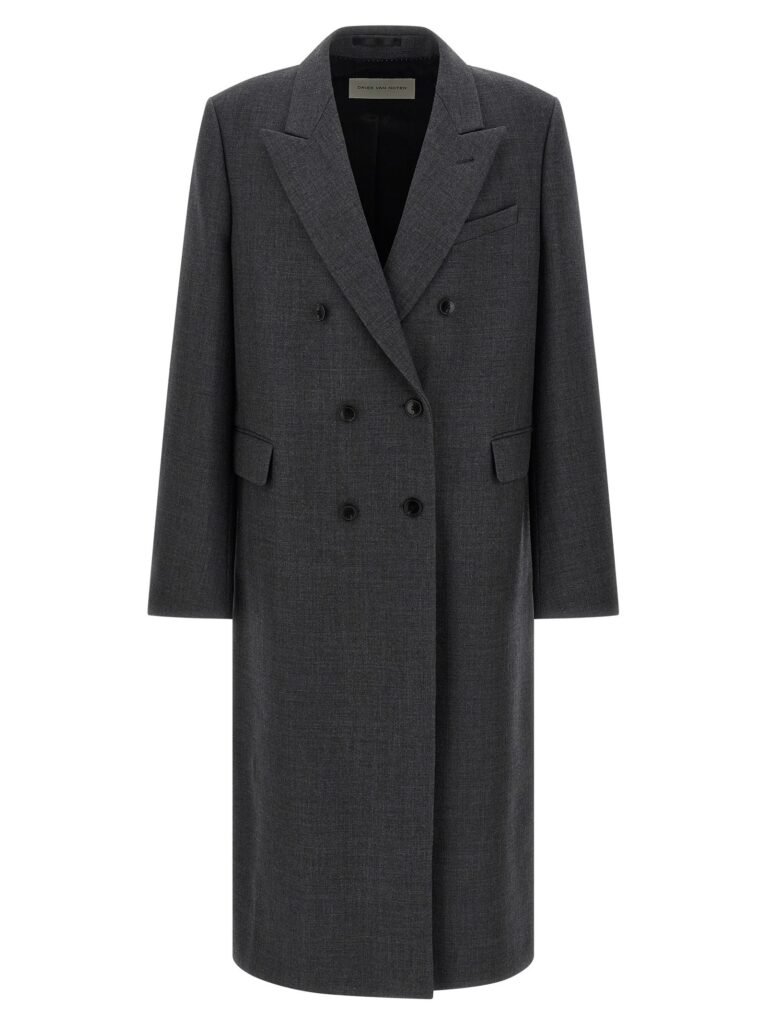 Double-breasted coat