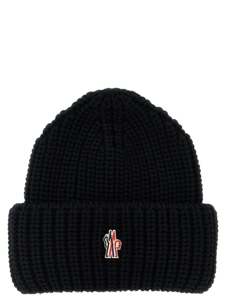 Logo patch beanie