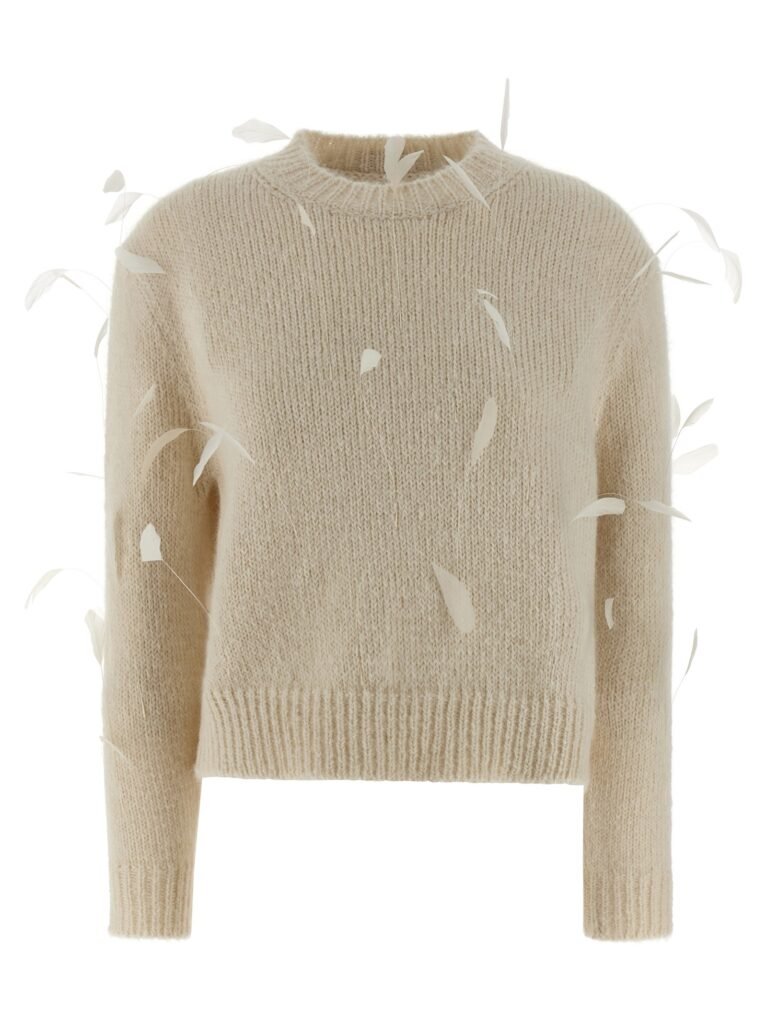 Feather sweater