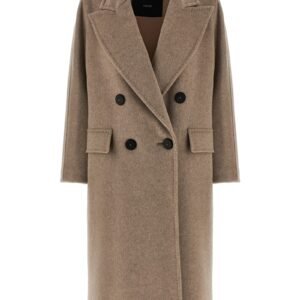 'Angus' coat - beige - 40 IT