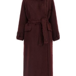 'Albata1234' coat - Bordeaux - 40 IT