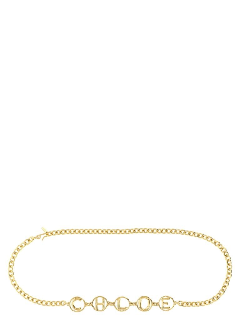 Chlo Script' jewel belt