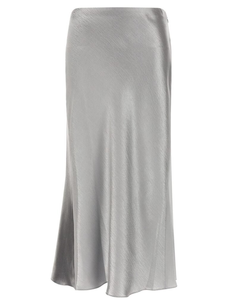 Satin' skirt