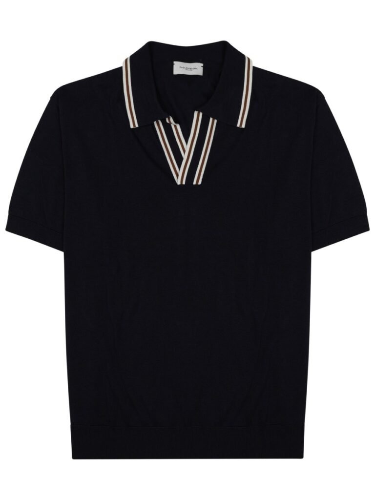 POLO IN SETA MISTO COTONE