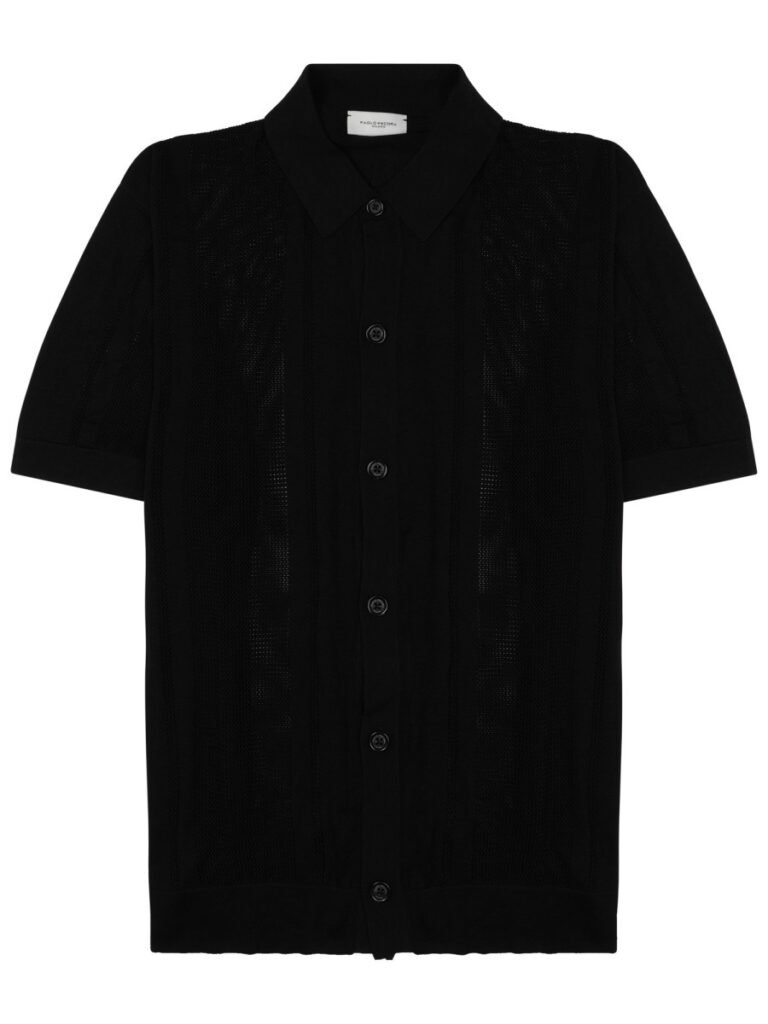 CAMICIA IN MAGLIA DI SETA E COTONE