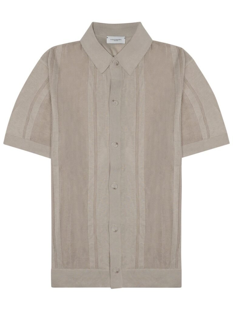 CAMICIA IN MAGLIA DI SETA E COTONE