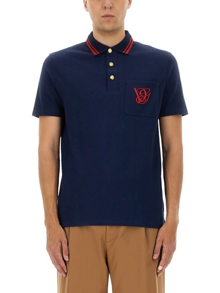 POLO SHIRT WITH VG EMBROIDERY
