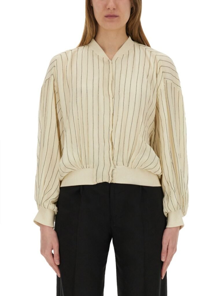 SILK BOMBER JACKET