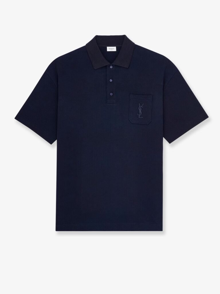 Piqu cotton polo shirt