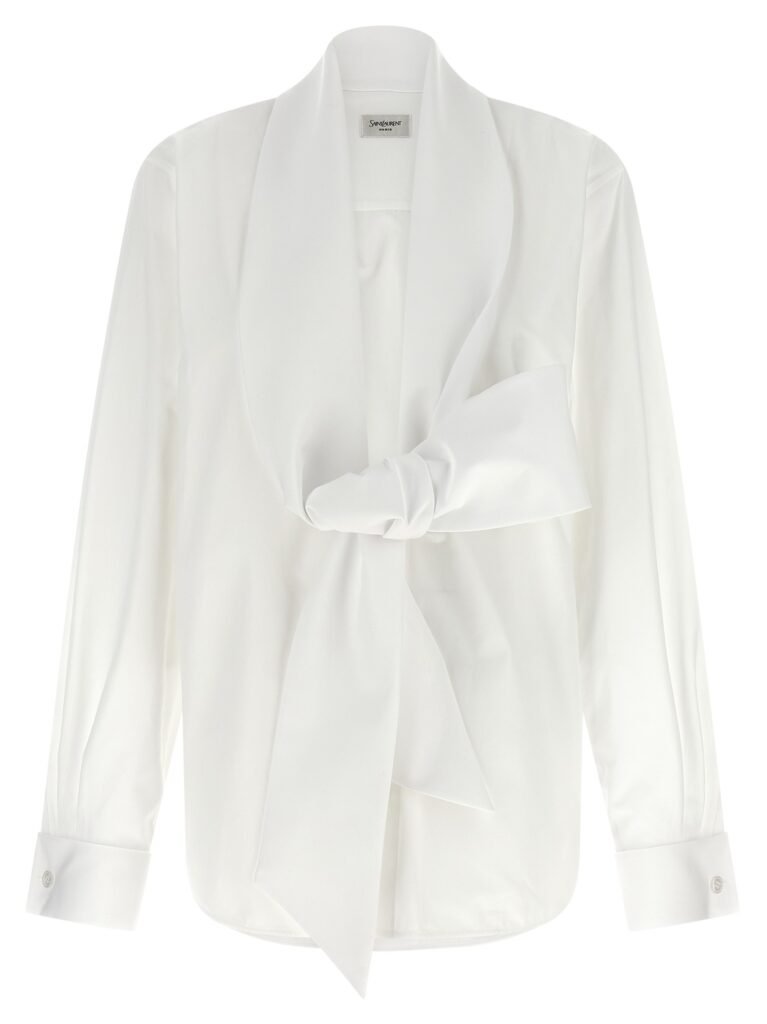 Lavallire collar shirt