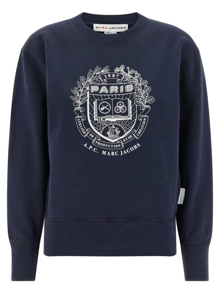 Paris' APC capsule sweatshirt for Marc Jacobs