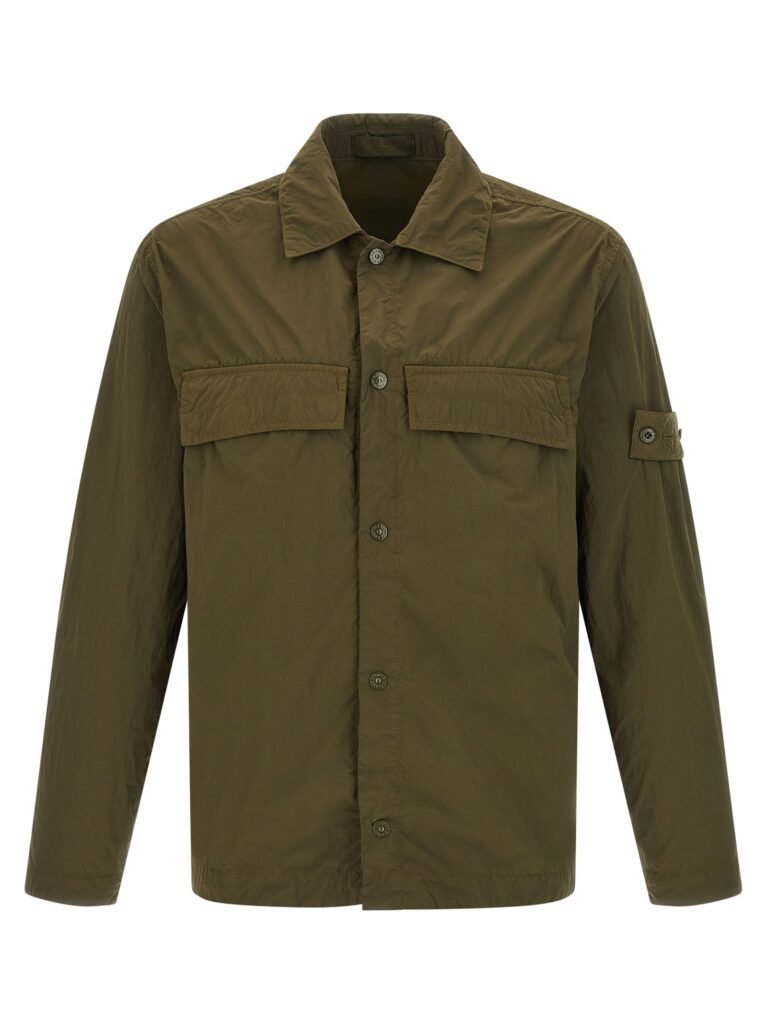 Badge Stone Island Ghost' overshirt