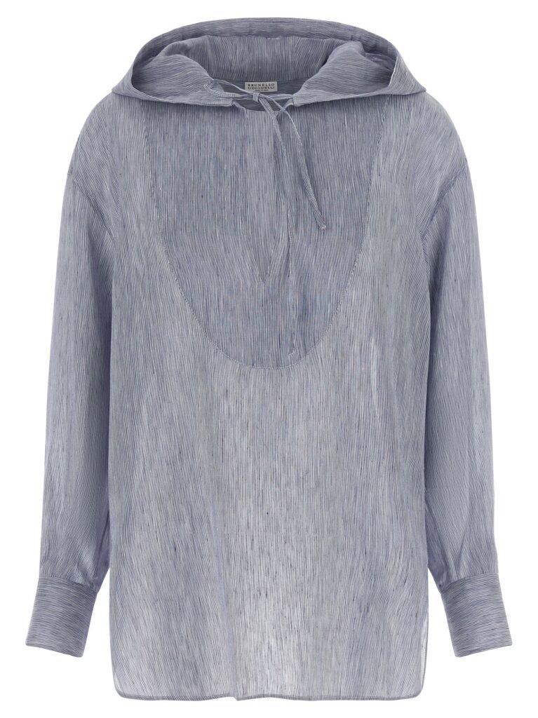 Hooded shirt