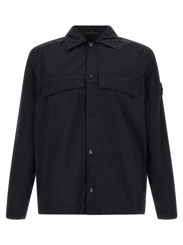 Badge Stone Island Ghost' overshirt