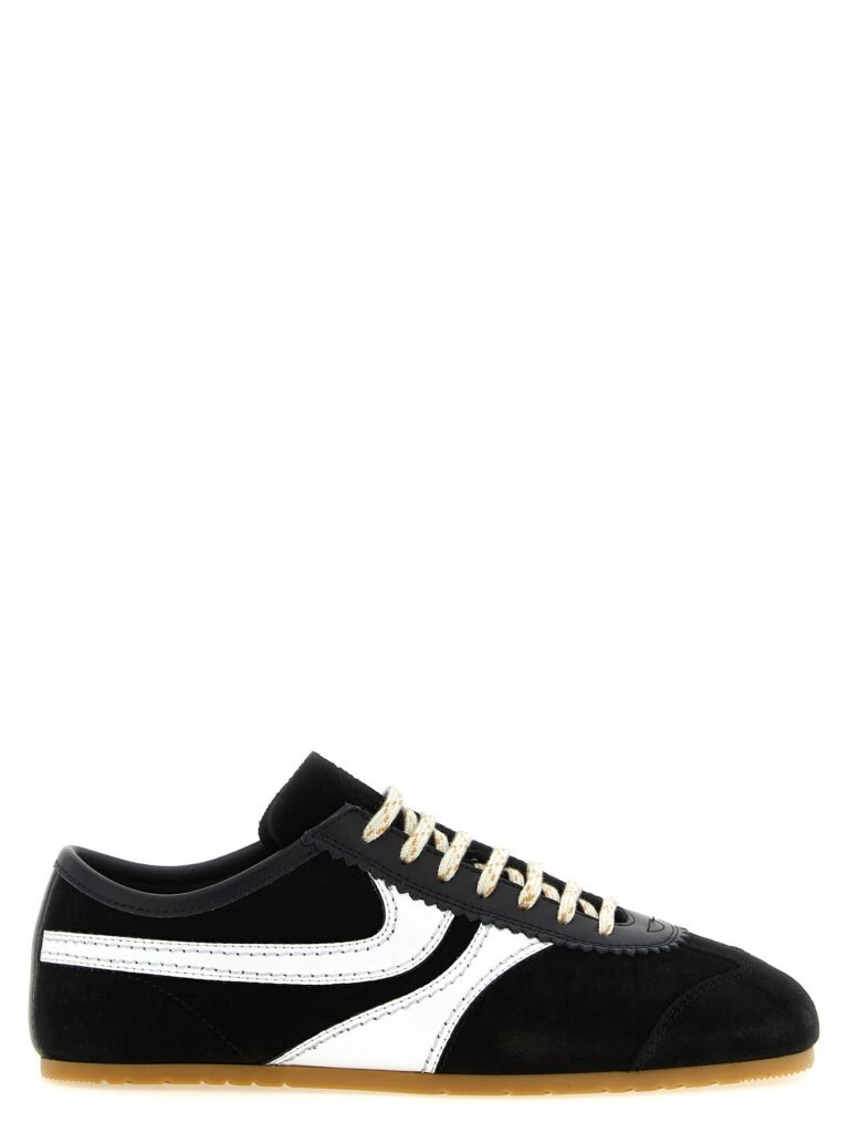 Suede sneakers