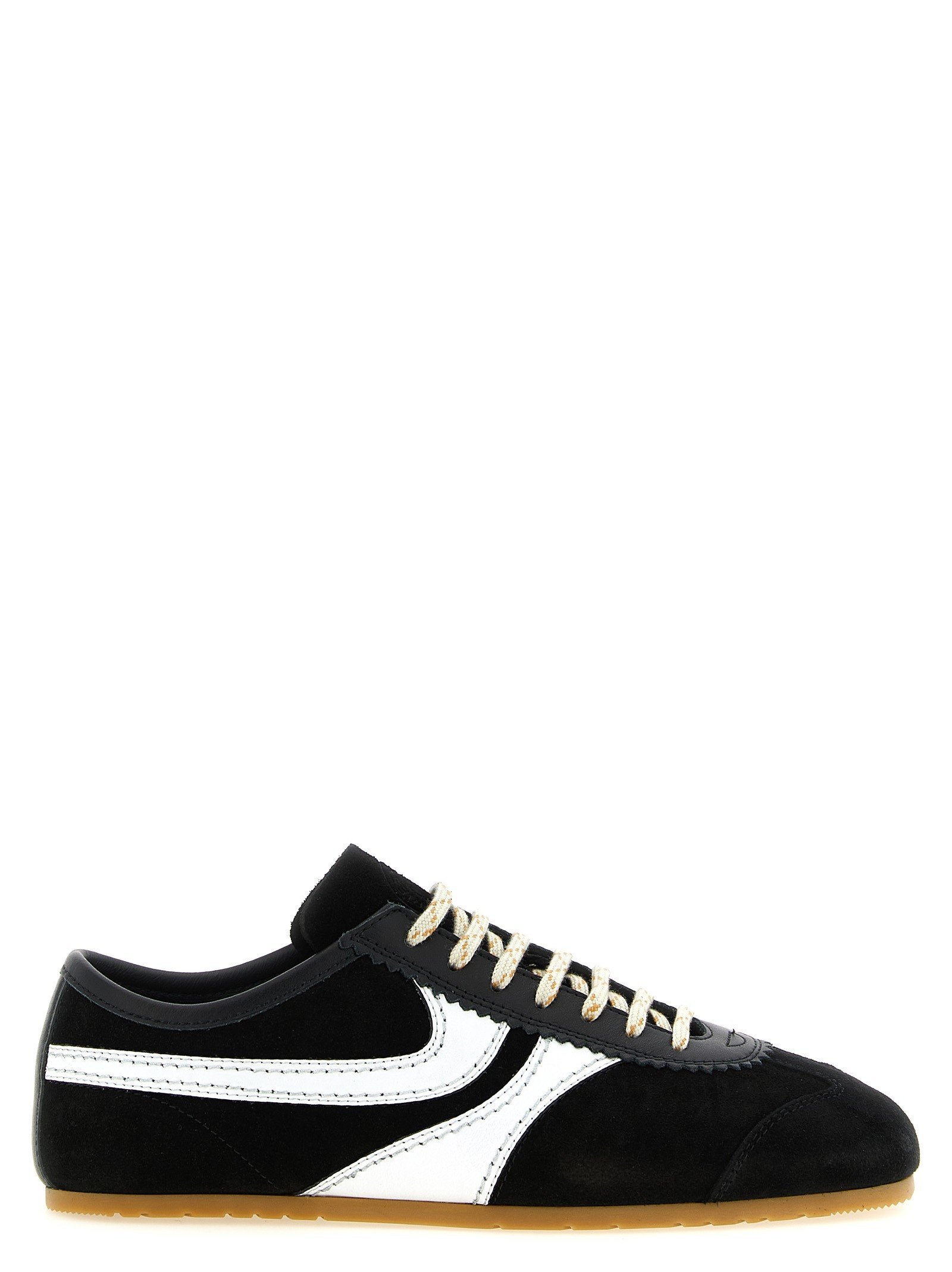 Suede sneakers