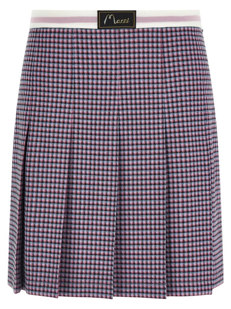Houndstooth skirt