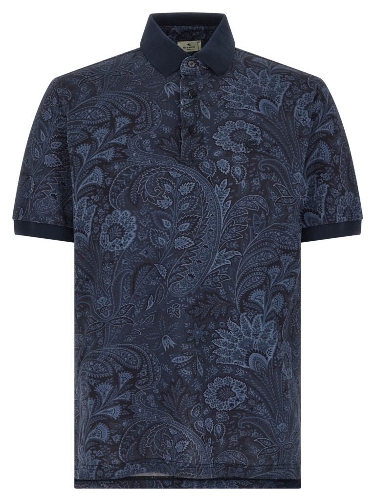 Arnica Paisley' polo shirt