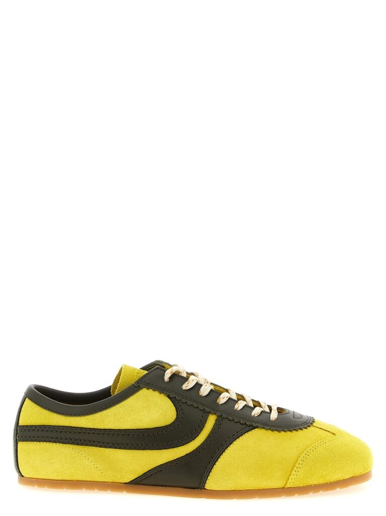 Suede sneakers