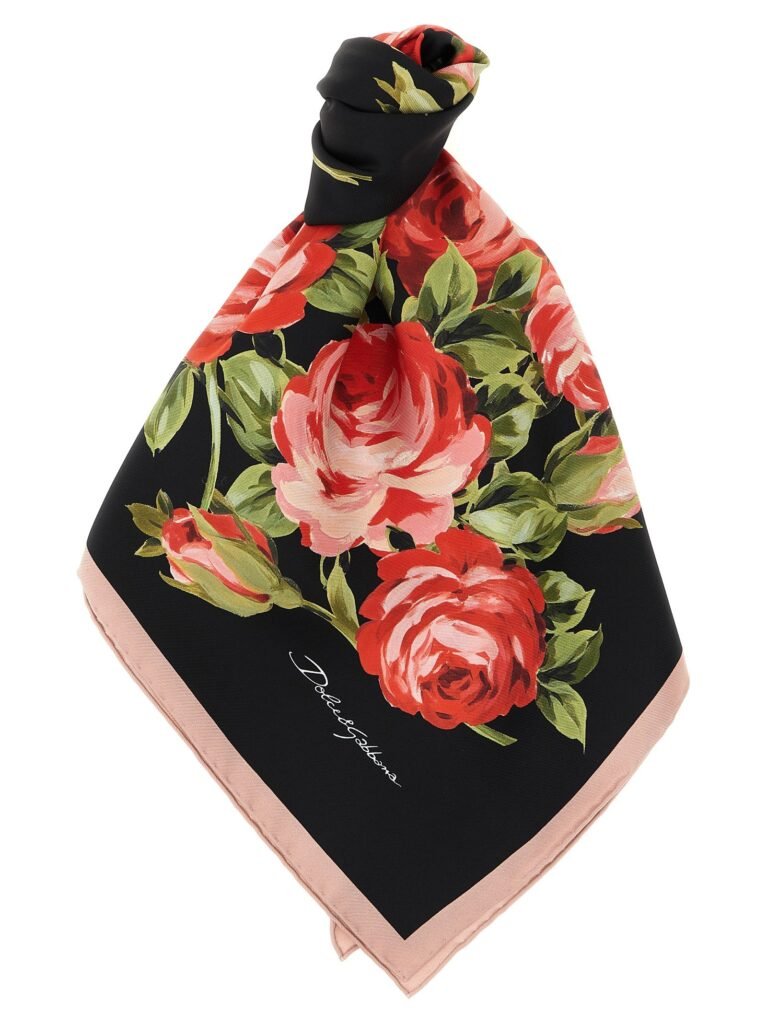 Bouquet Rose' scarf