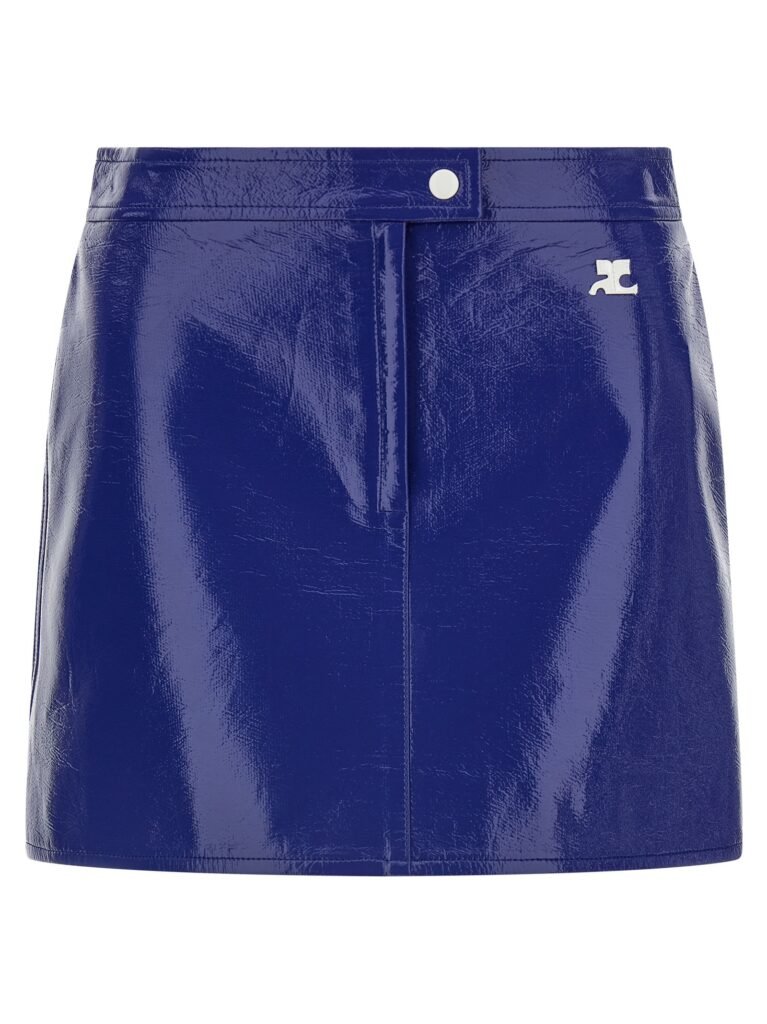 Reedition Vinyl' skirt