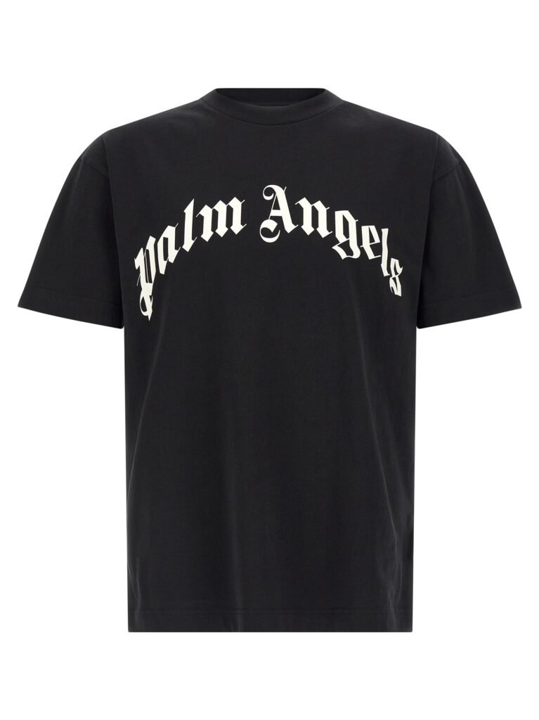 Curved Logo' T-shirt