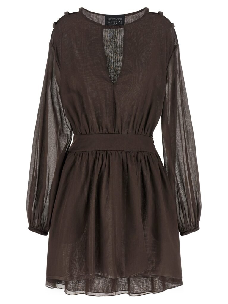 Cotton muslin dress