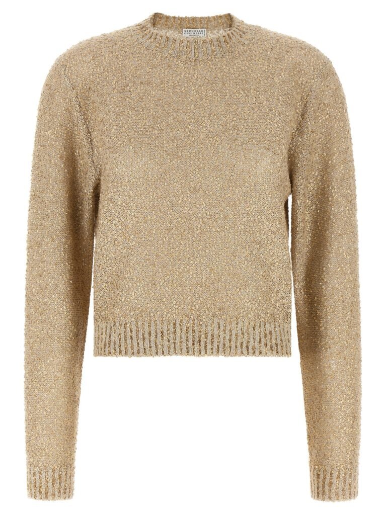 Micro sequin sweater