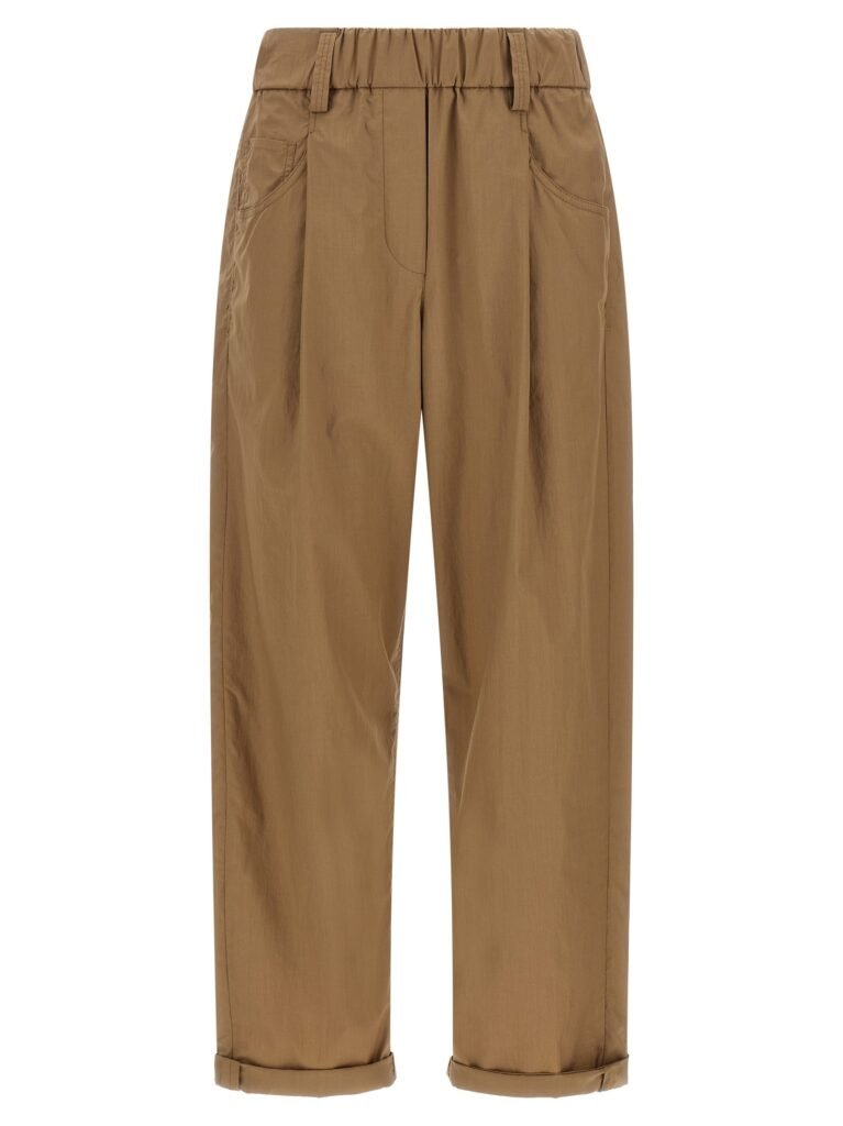 Track' poplin pants