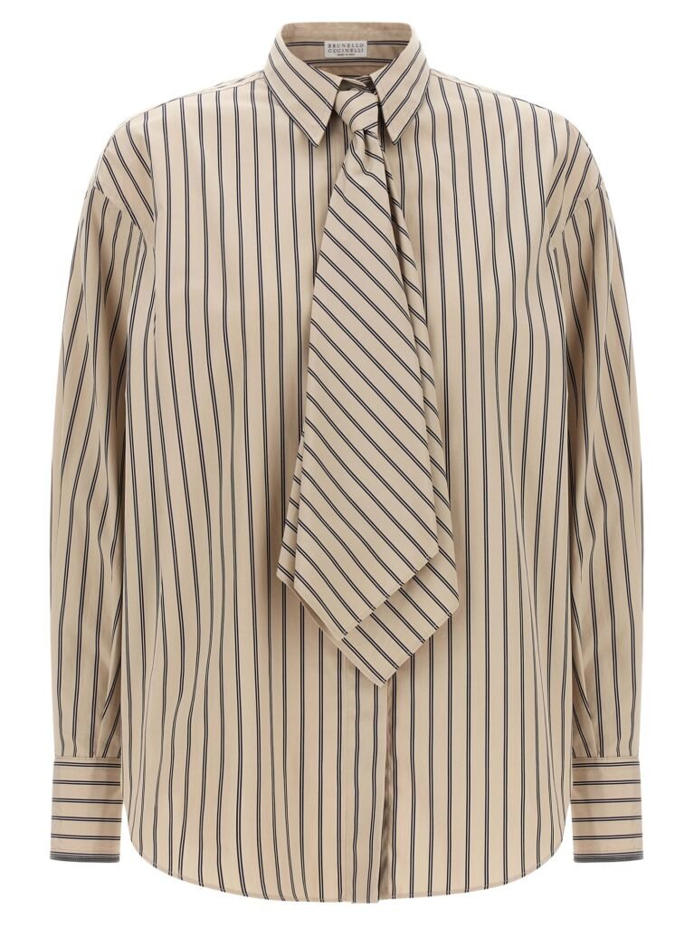 Shirt with tie