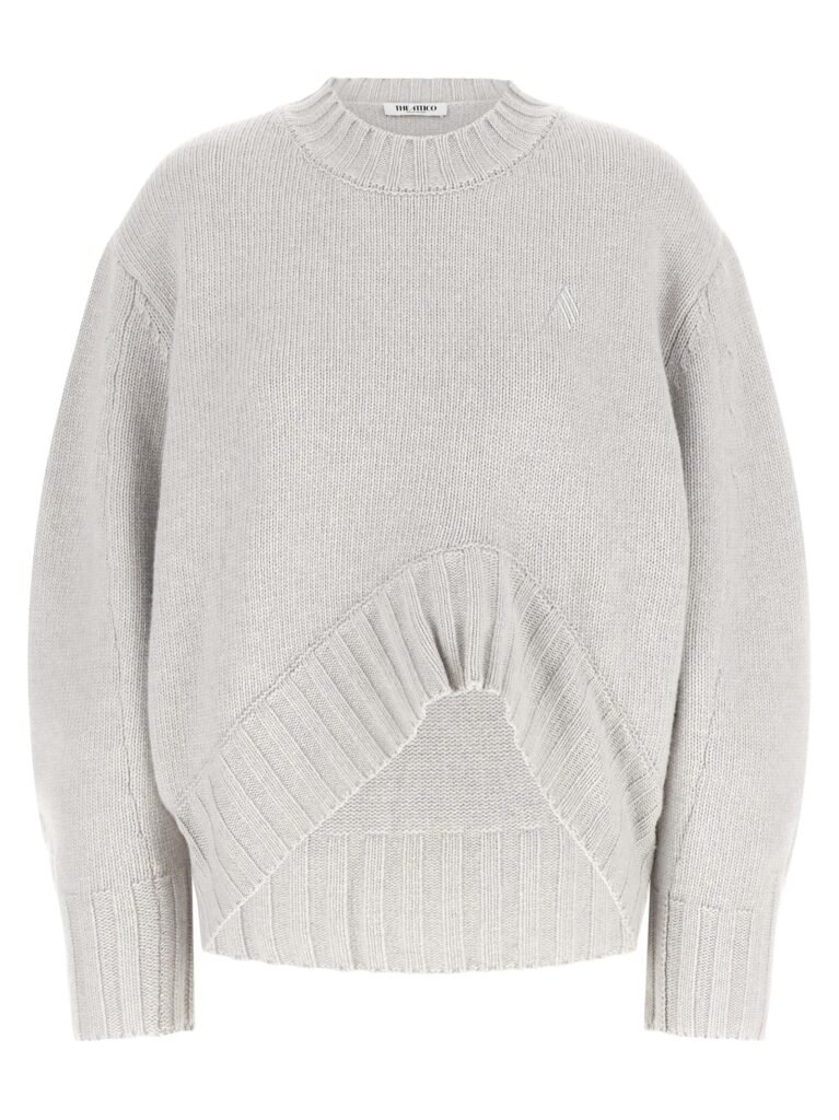 Asymmetrical hem sweater