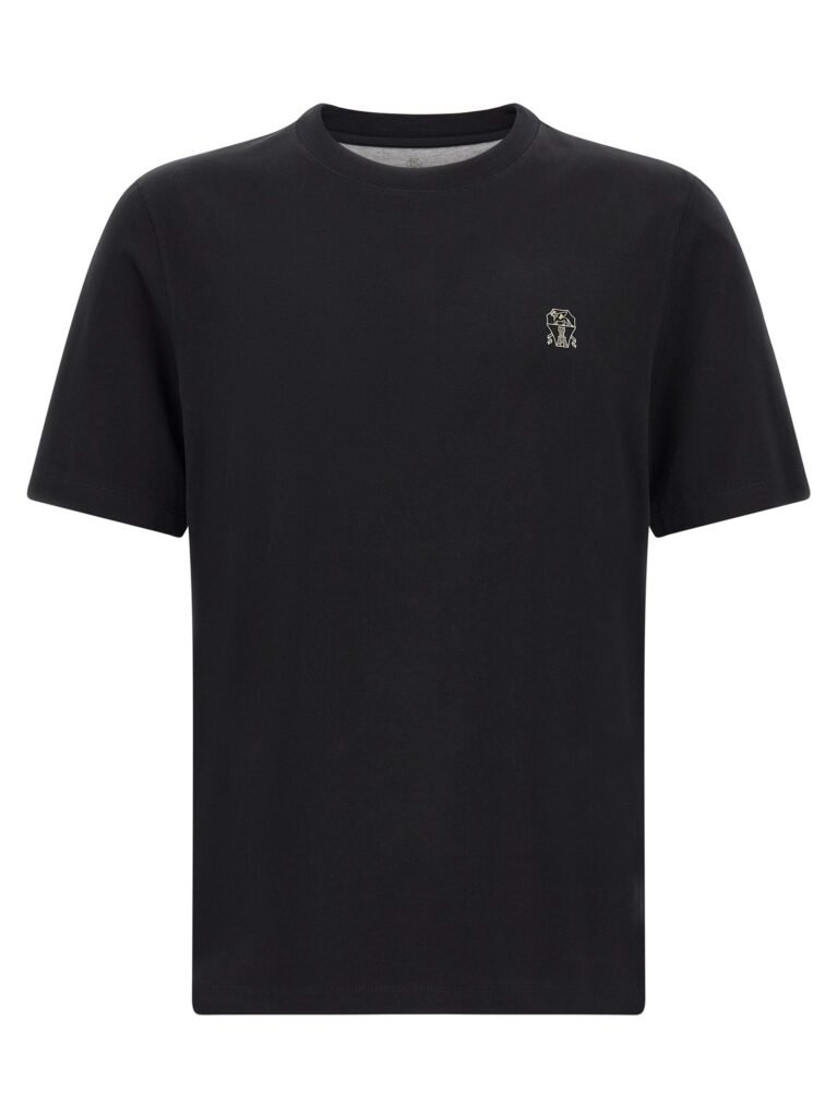 Logo embroidery t-shirt