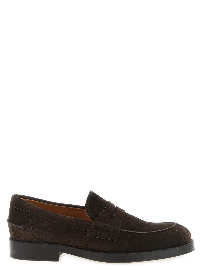 Suede loafers