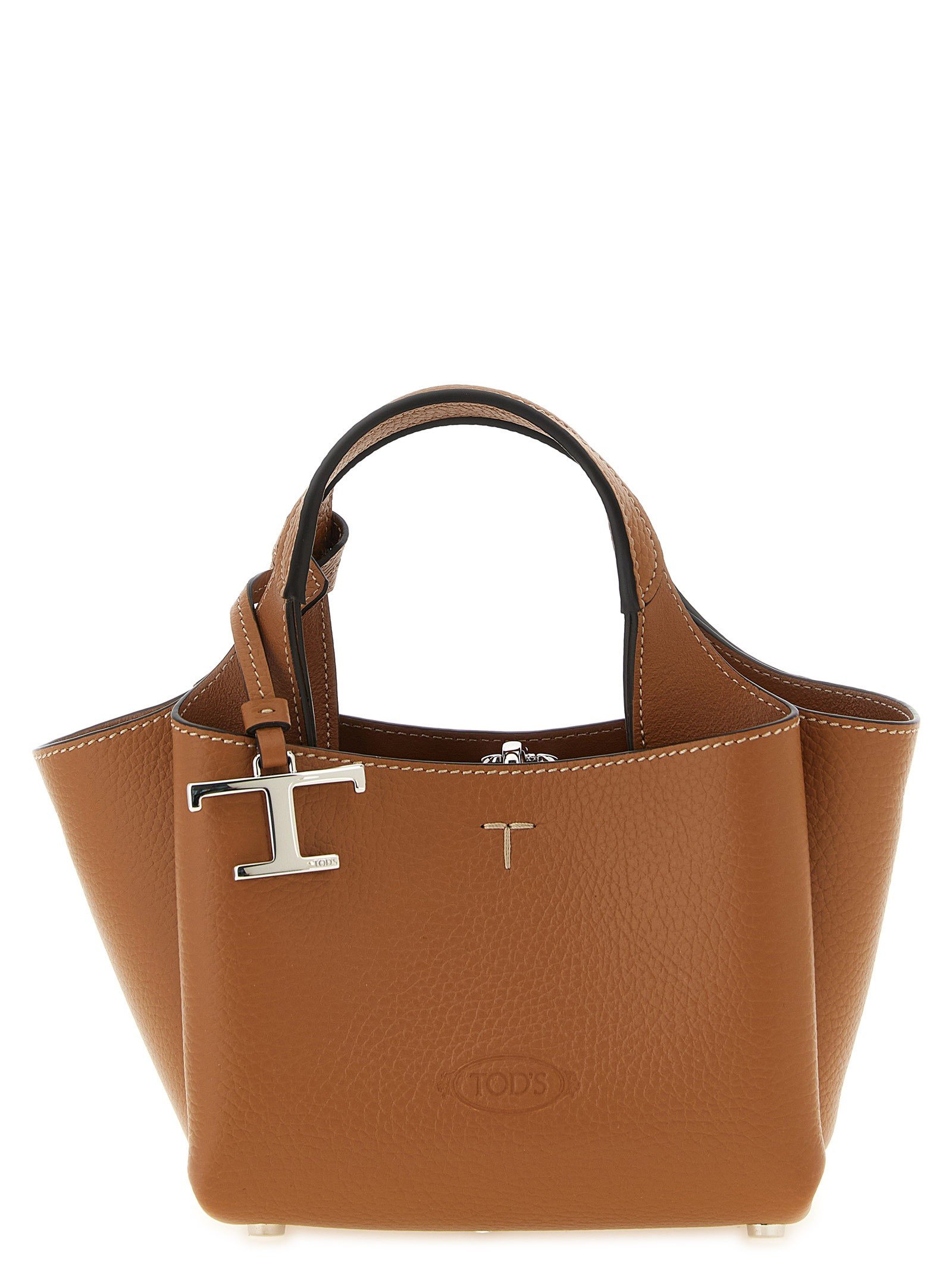 Micro leather handbag