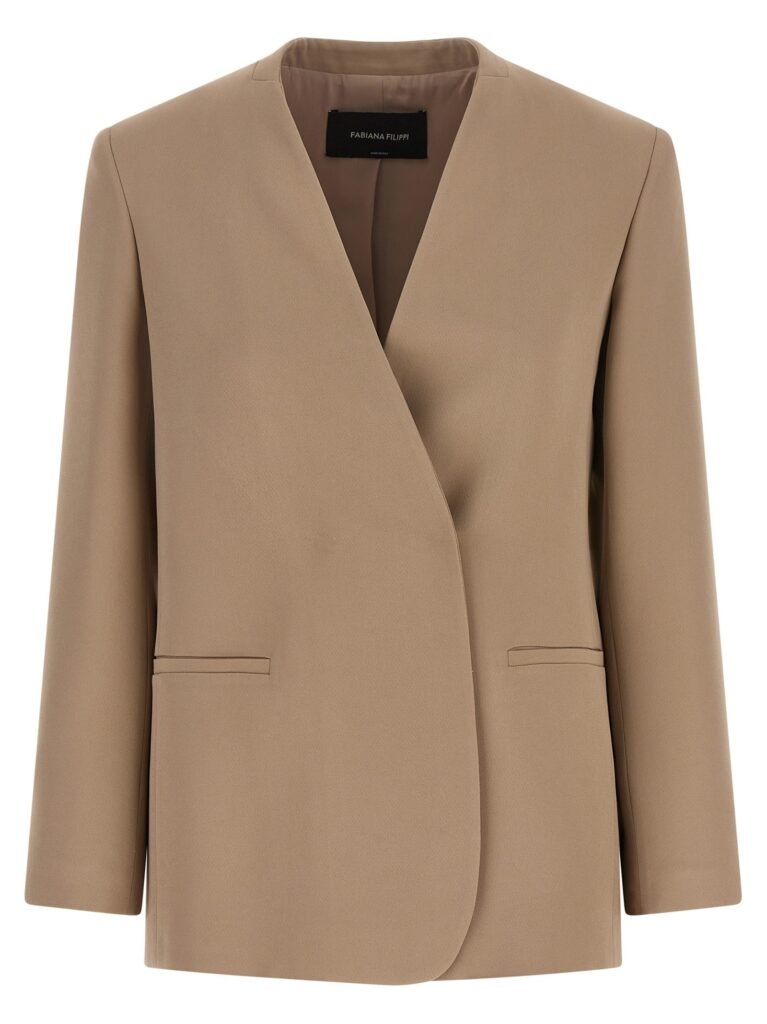 Twill blazer